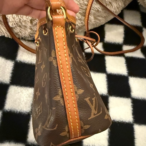 Louis Vuitton Brown and Tan Monogram Mini Bag - Picture 6 of 8